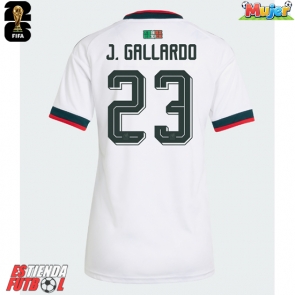 México Jesus Gallardo #23 Segunda Equipación Mujer Mundial 2026 Manga Corta
